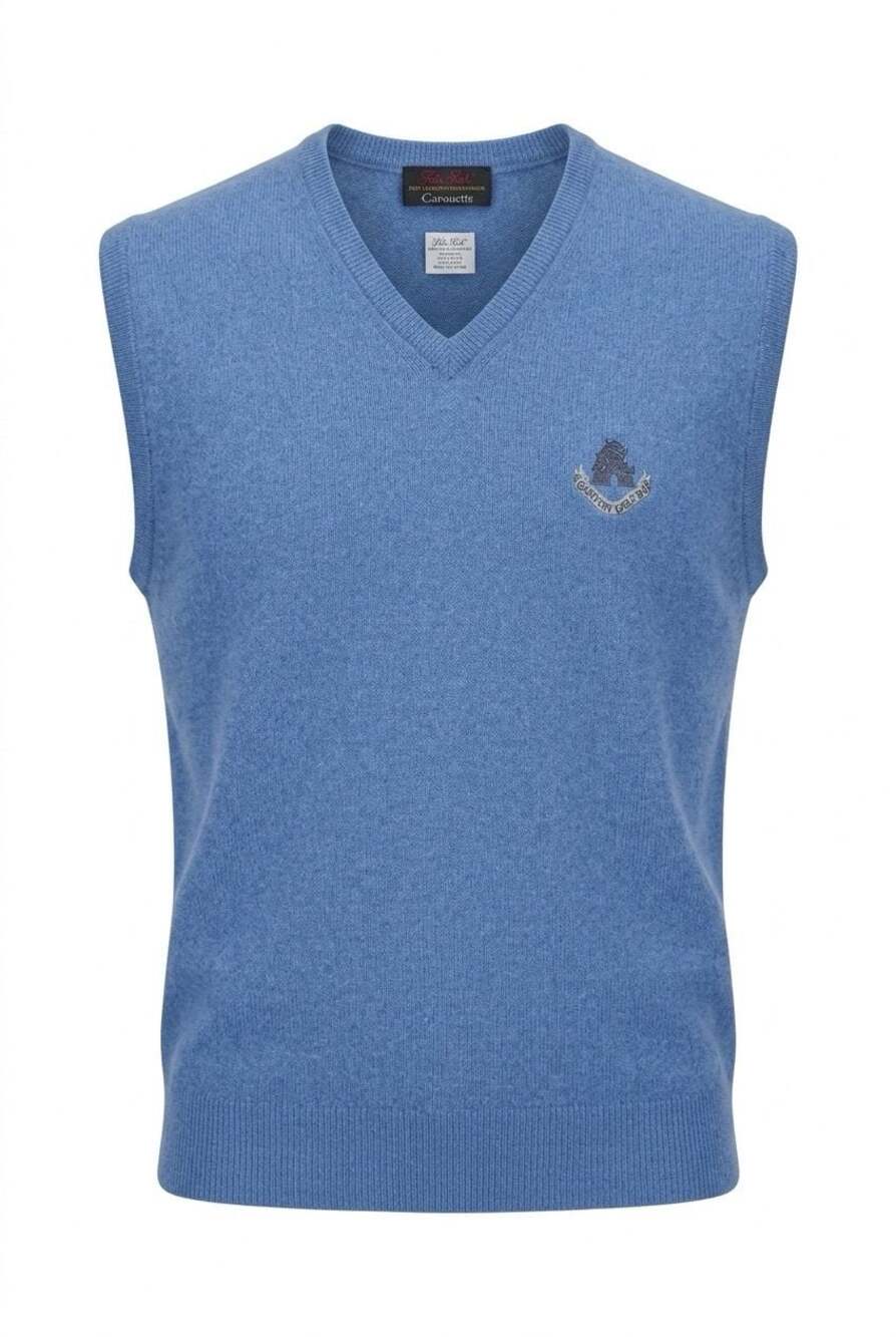 Peter Scott Carnoustie Made in Scotland V-Neck Sweater Vest Size 42 item 254